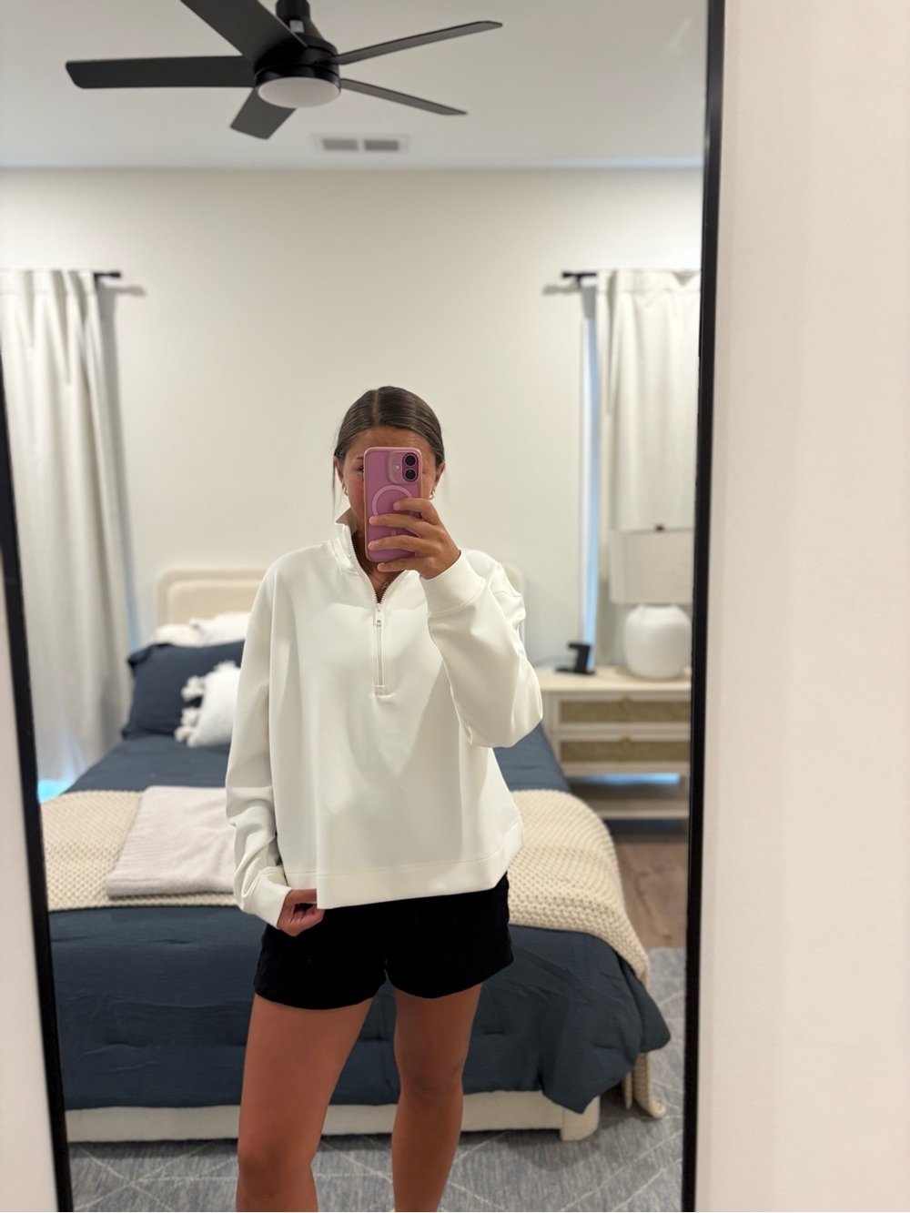 NWT Bad Birdie At Ease Quarter zip Size XL